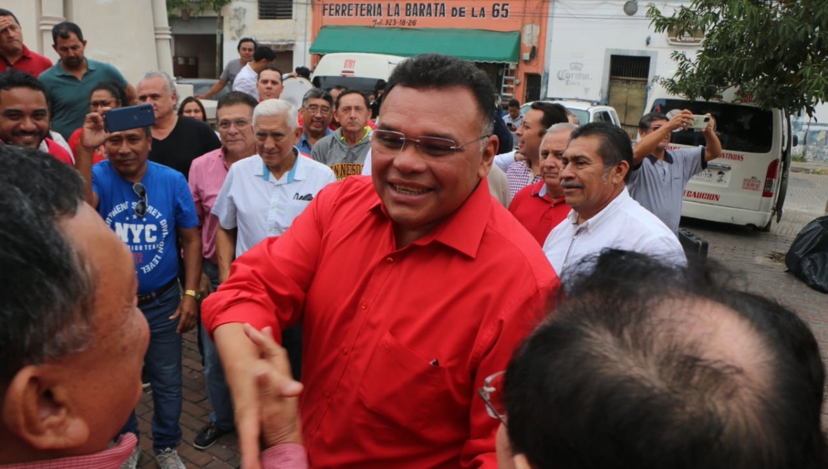 Rolando Zapata, exgobernador de Yucatán, busca posición en el Senado: VIDEO