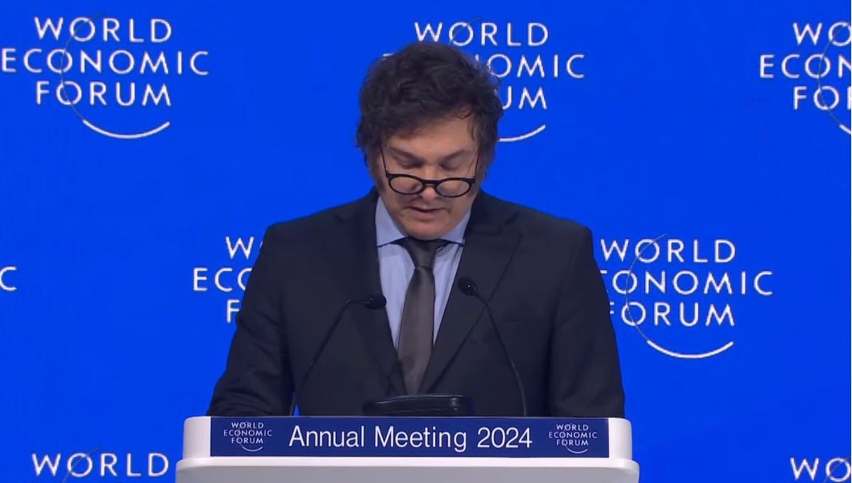 Javier Milei sorprendió con su discurso en el Foro de Davos