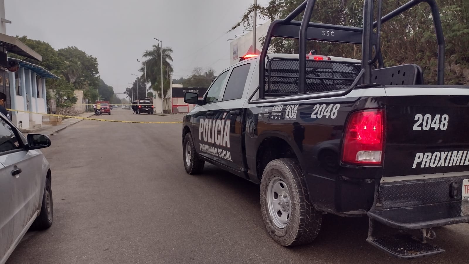 Los hechos se registraron en la calle 72 entre 67 y 69 de la colonia Centro