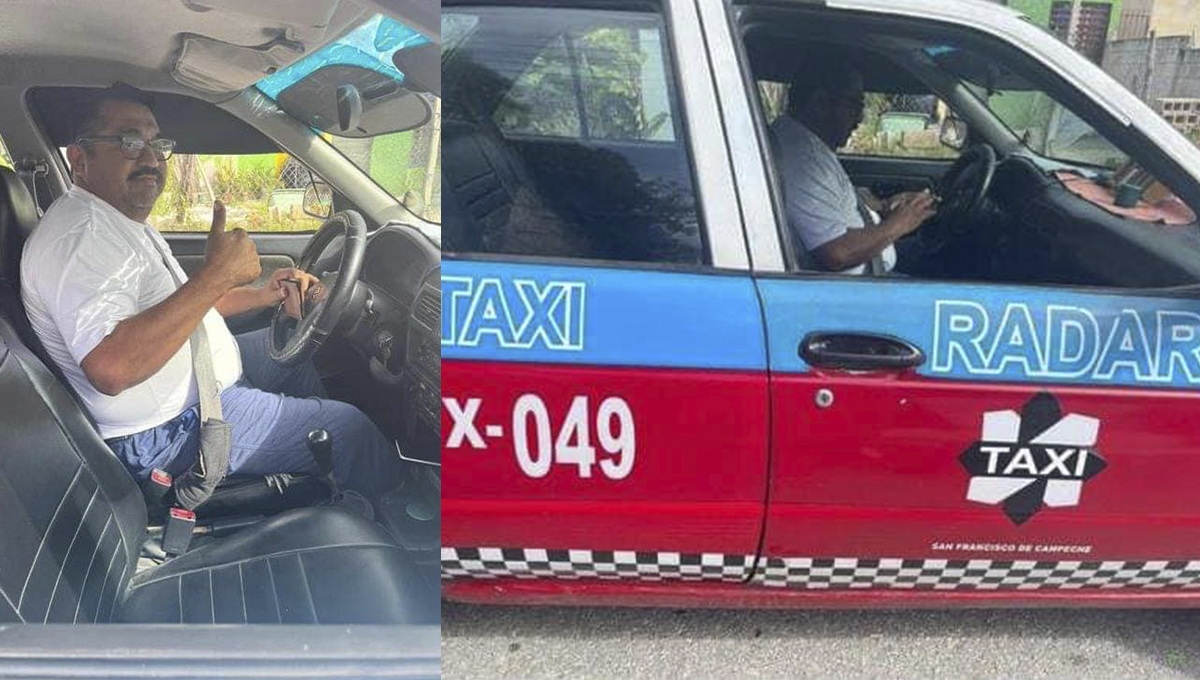 Taxista honesto devuelve celular en Campeche