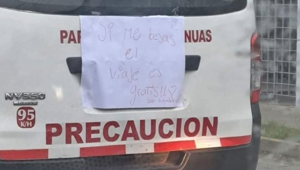 En Mérida, conductor ofrece viajes gratis por un beso... ¡Solo para hombres!