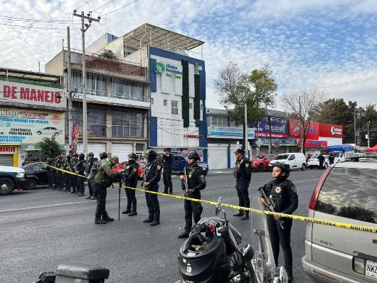 Una fuerte balacera se vivió este martes en la alcaldía Iztacalco