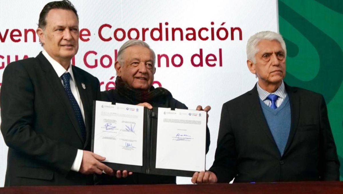 Conagua y Querétaro firmaron este lunes un convenio para llevar a cabo  la construcción de un nuevo sistema hídrico denominado El Batán, Agua para todos