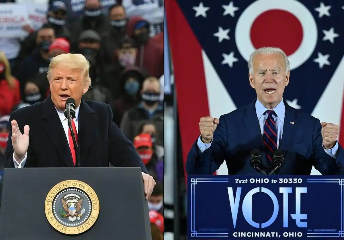 Donald Trump supera a Joe Biden en sondeo de preferencia electoral
