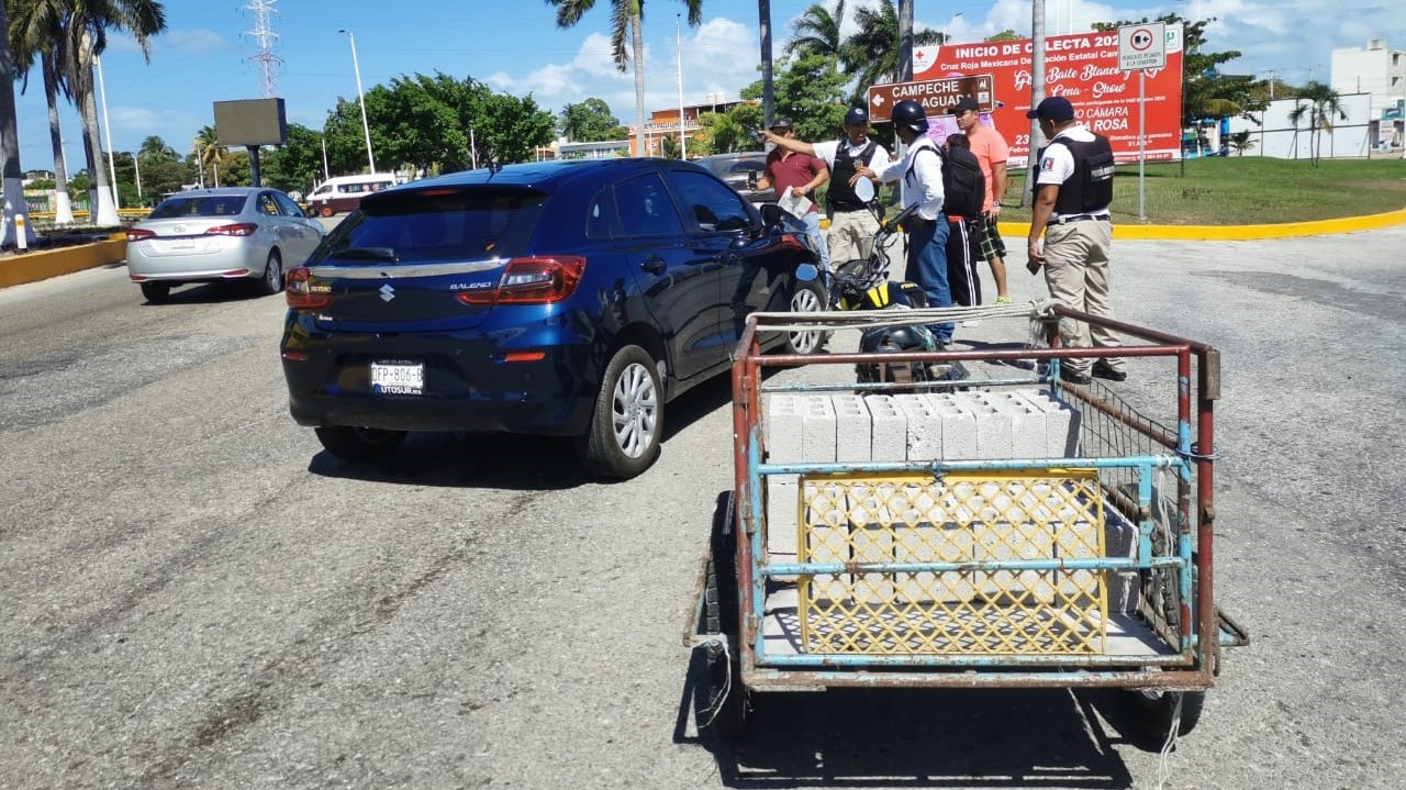 Al final la responsabilidad recayó sobre la conductora del automóvil particular