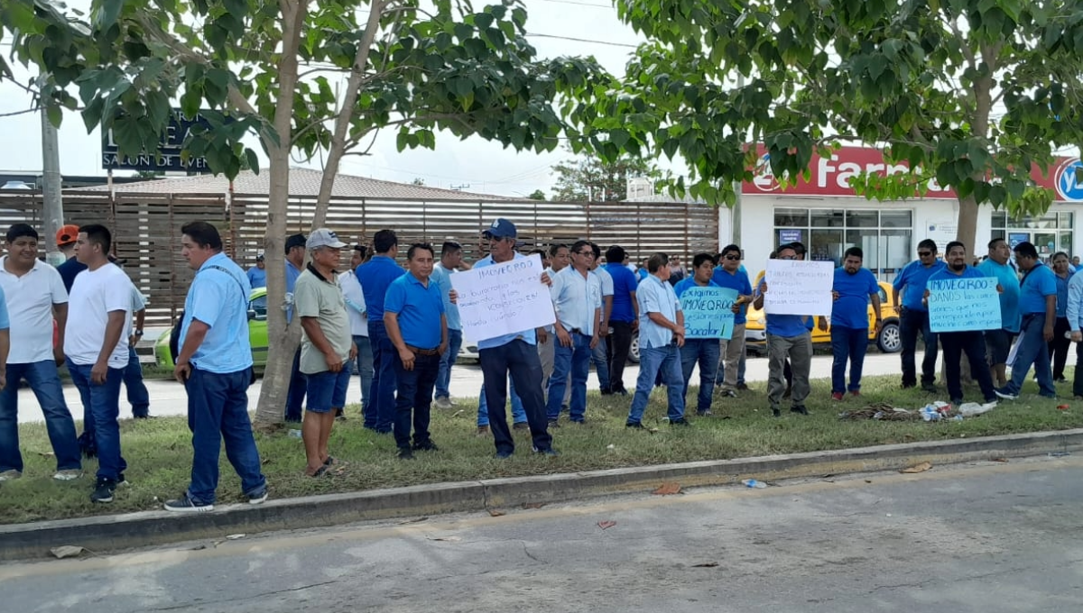 Instituto de Movilidad  'se lava las manos' ante exigencias de taxistas en Chetumal