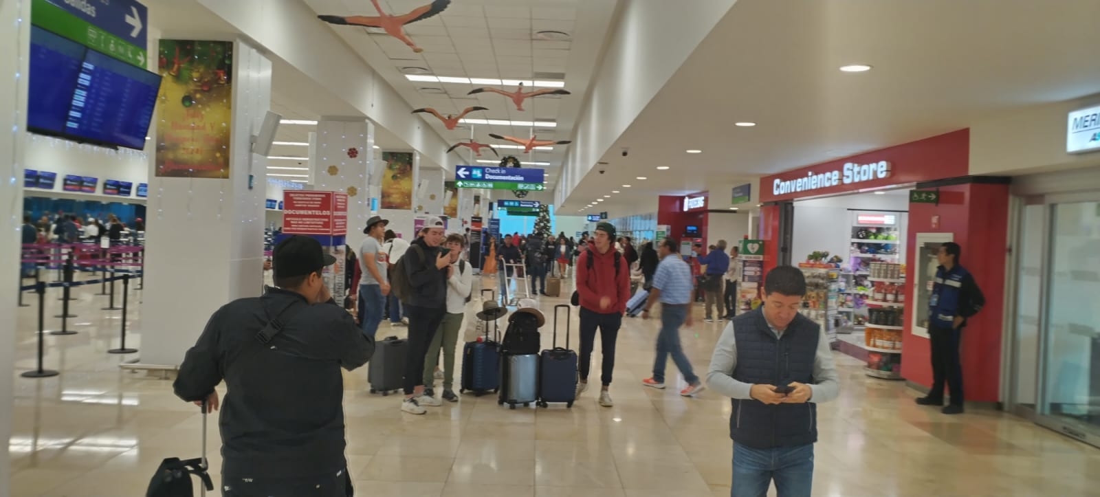 Aeropuerto de Mérida registra dos vuelos retrasados de VivaAerobus este miércoles