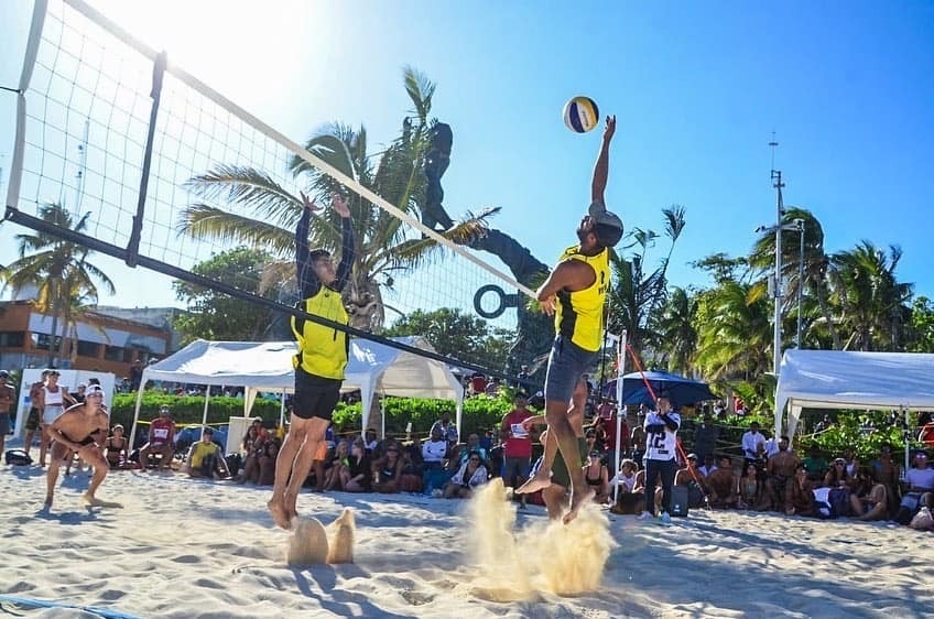 Riviera Maya se prepara para recibir el primer torneo internacional de voleibol playero del 2024