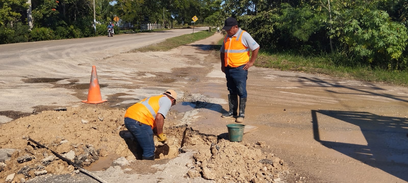 Kantunilkín se quedó sin agua durante cuatro horas por la ruptura de una tubería