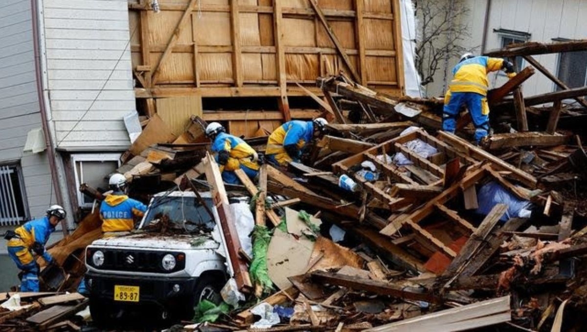 Autoridades reportan que la cifra de desaparecidos en Japón es de 323 personas, mientras más de 29 mil siguen en refugios luego del terremoto del 1 de enero