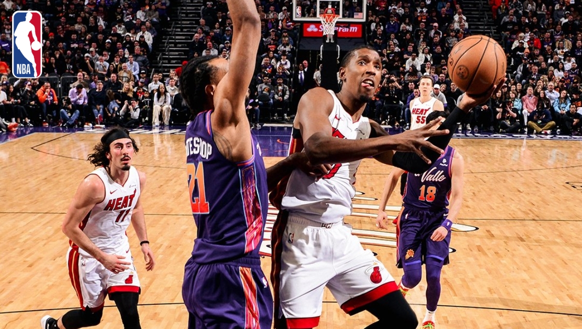 El Heat de Miami, equipo donde juega el mexico-estadounidense Jaime Jáquez JR., recibe hoy en casa a los Rockets de Houston a partir de las 18:30 horas