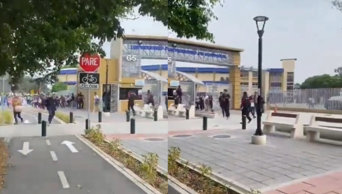 Grupos armados ingresan a la Universidad de Guayaquil, Ecuador