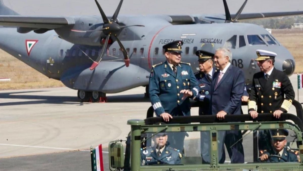 El presidente Andrés Manuel López Obrador, encabezará la celebración por el Día de la Fuerza Aérea Mexicana en la Base Aérea Militar No. 1 en Santa Lucía, Estado de México.