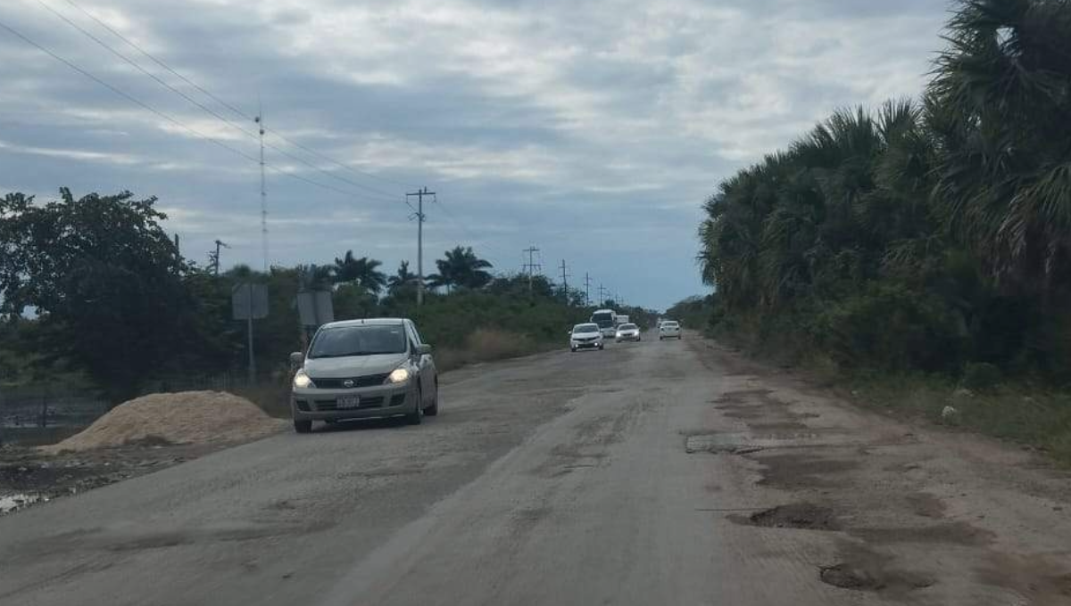 Se difundió la visita de la Mandataria estatal por el municipio y una de las peticiones fue la rehabilitación de la carretera a Chiquilá