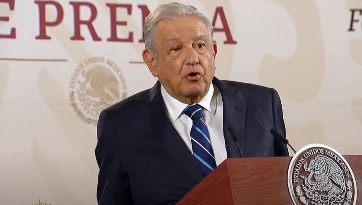 El presidente López Obrador compartió que el "tutupiche" de su ojo derecjho, ya va de salida