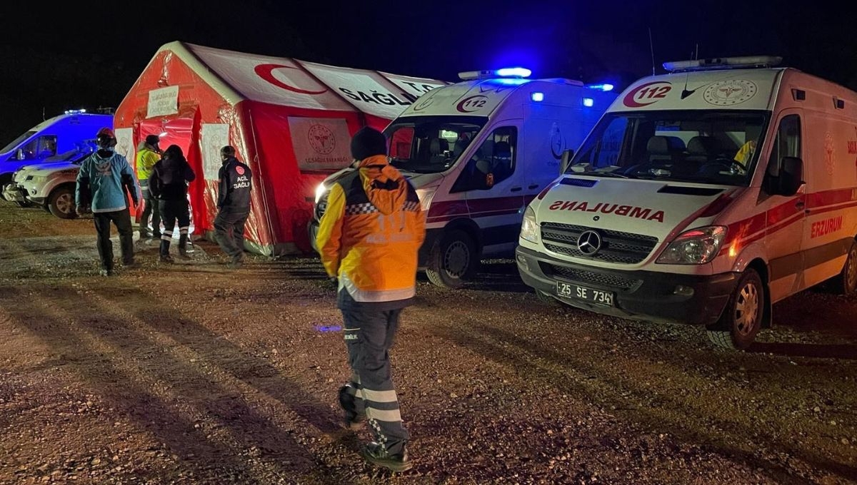 Este martes se registró un derrumbe en una mina a cielo abierto cerca del embalse de Bagistas, a unos 90 kilómetros de la ciudad de Erzincan, en el este de Turquía