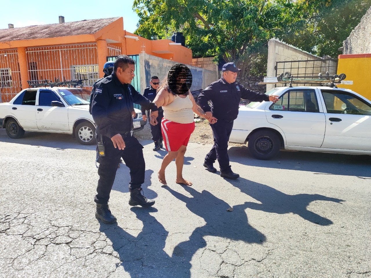 Las dos mujeres fueron detenidas por la policía de Tizimín