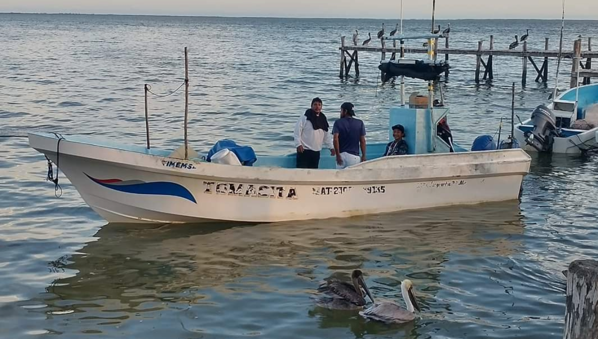 Buscan en Yucatán a los pescadores desaparecidos en Chiquilá, Quintana Roo