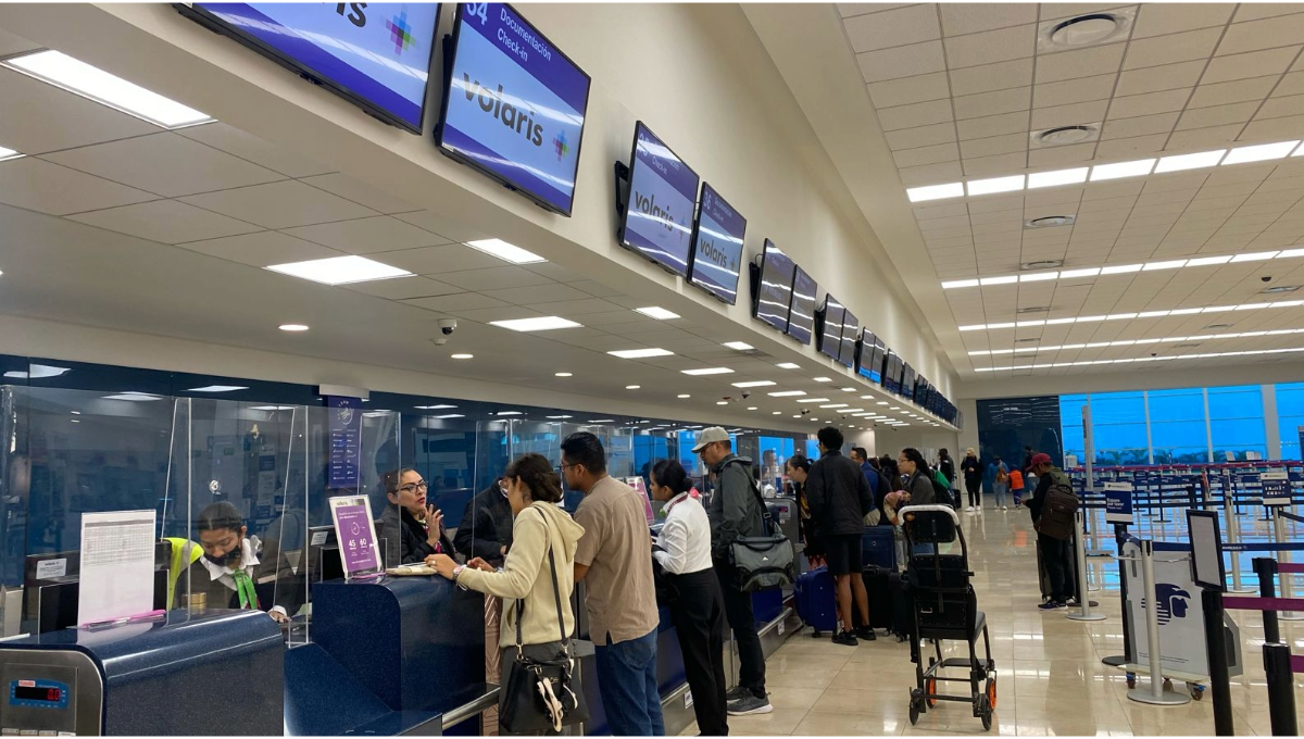 Aeropuerto de Mérida inicia jornada con seis vuelos adelantados este lunes