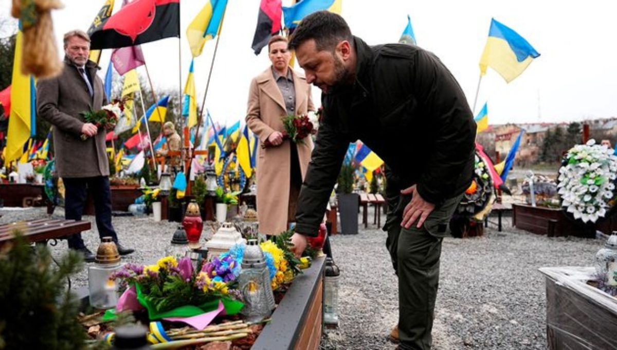 Volodimir Zelenski aseguró que Ucrania vencerá sobre a las fuerzas rusas