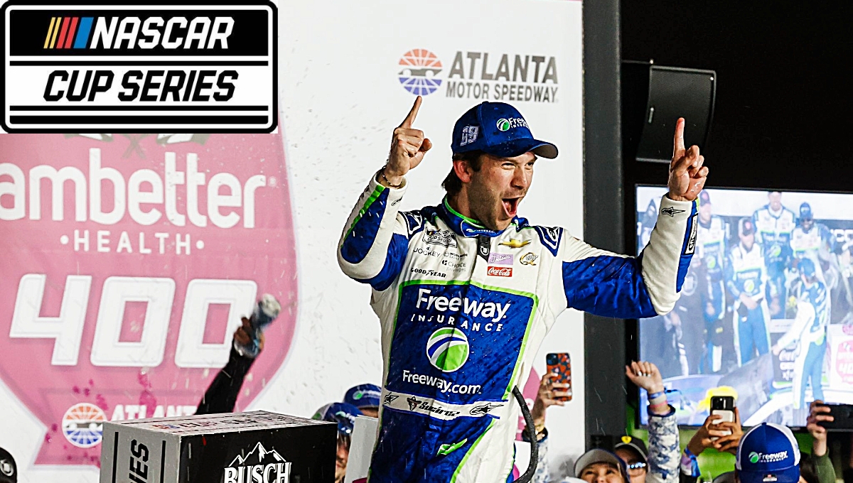 Daniel Suárez, piloto mexicano, gana la carrera de Atlanta de la NASCAR Series Cup