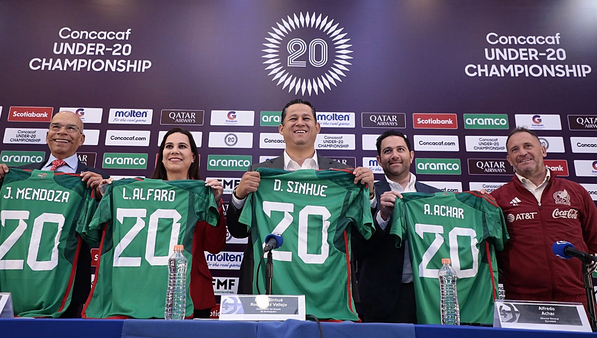 Concacaf anuncia que, el Premundial Sub 20 de futbol, se llevará a cabo en Guanajuato