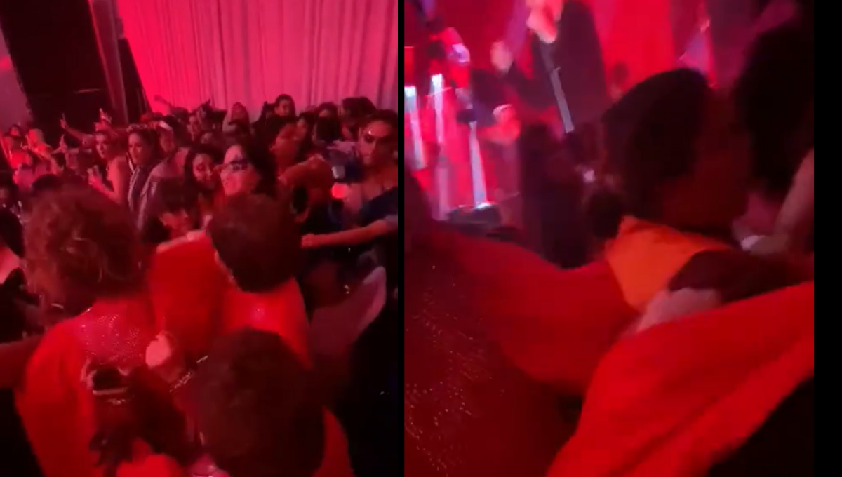 Se desata una pelea en el concierto de Mijares organizado por el DIF en Chetumal: VIDEO