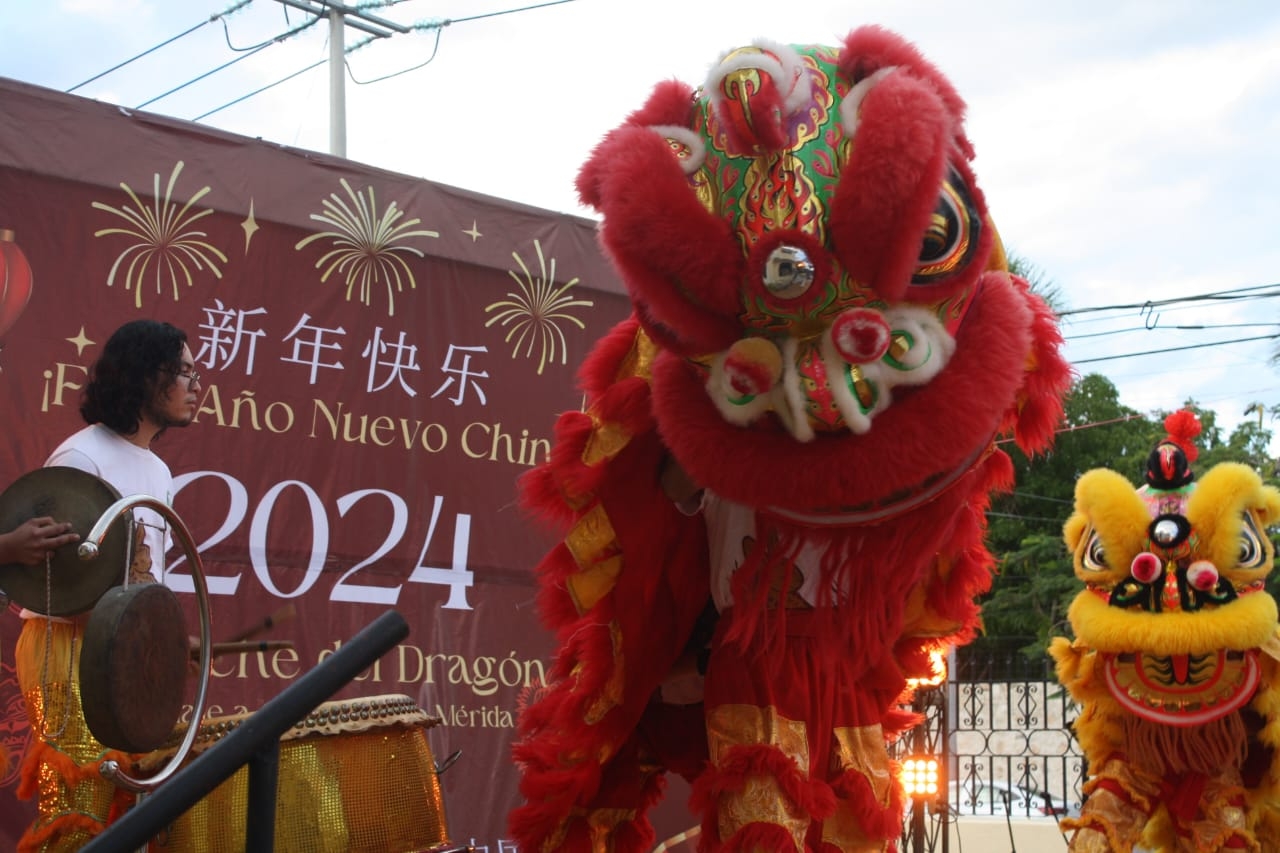 Inician los festejos por el Año Nuevo Chino en Mérida: EN VIVO