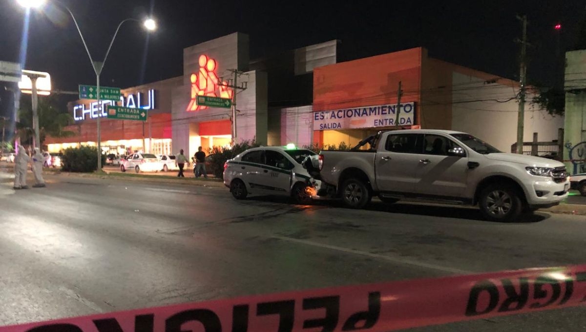 Muere taxista tras percance vehicular sobre la avenida José López Portillo