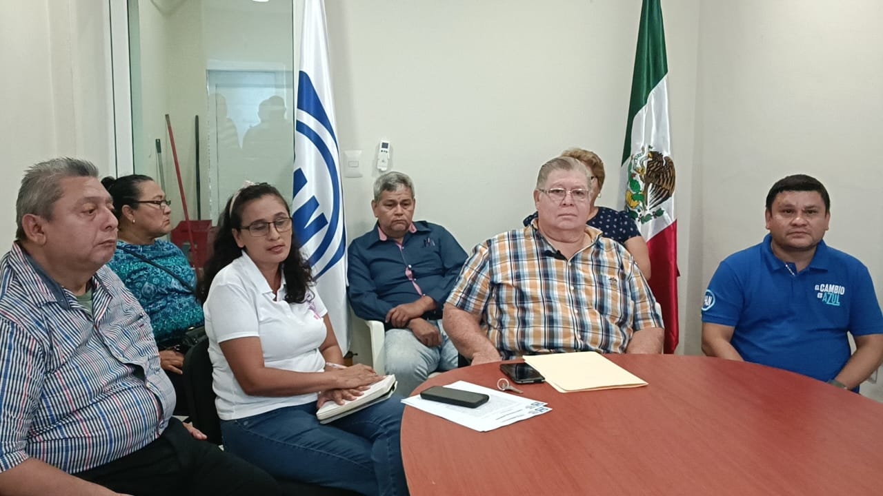 El PAN no se sumó al PRI y al PRD a la coalición “Fuerza y Corazón X Campeche”