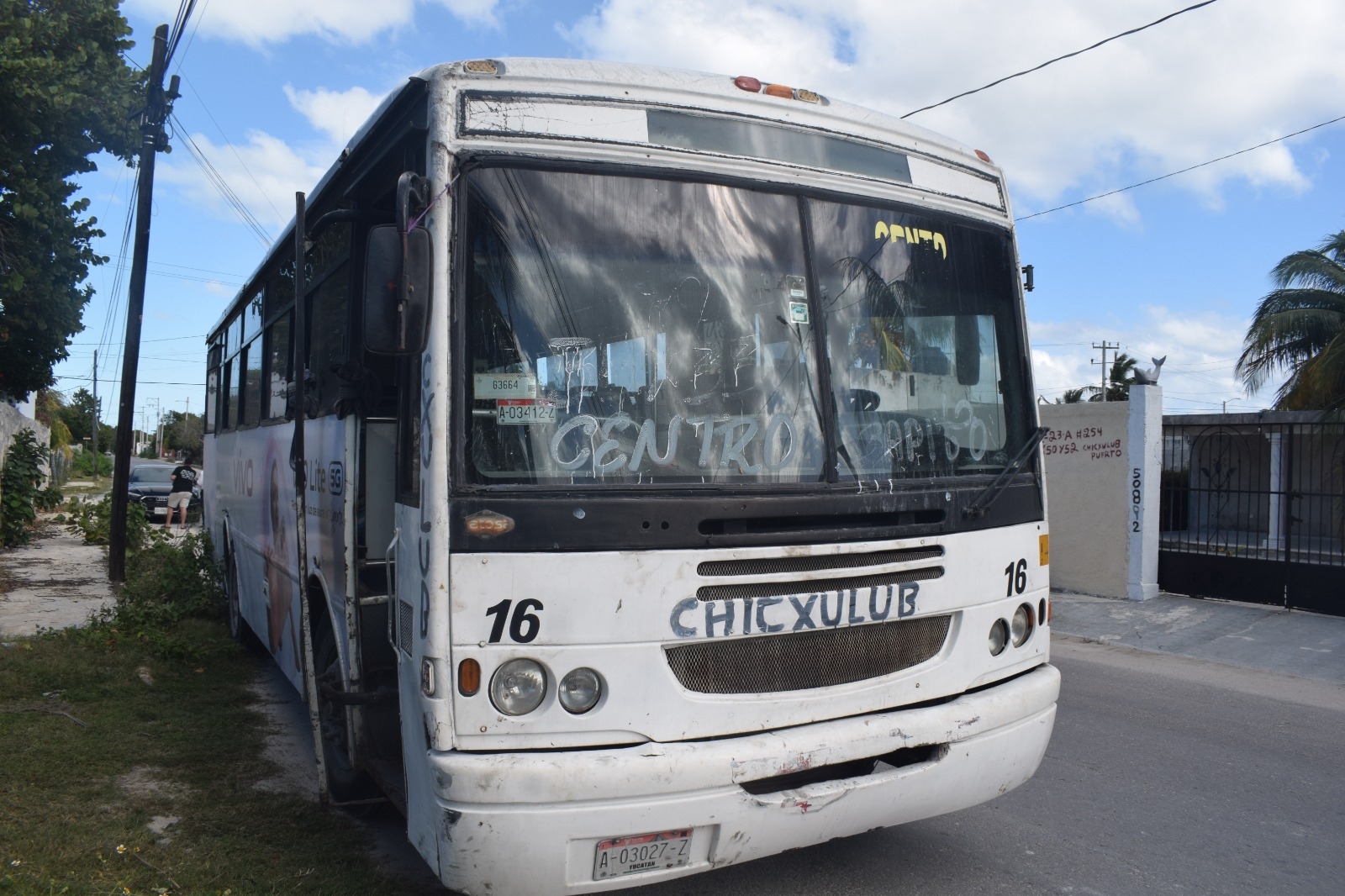 Solamente se registraron daños materiales en el choque en Progreso