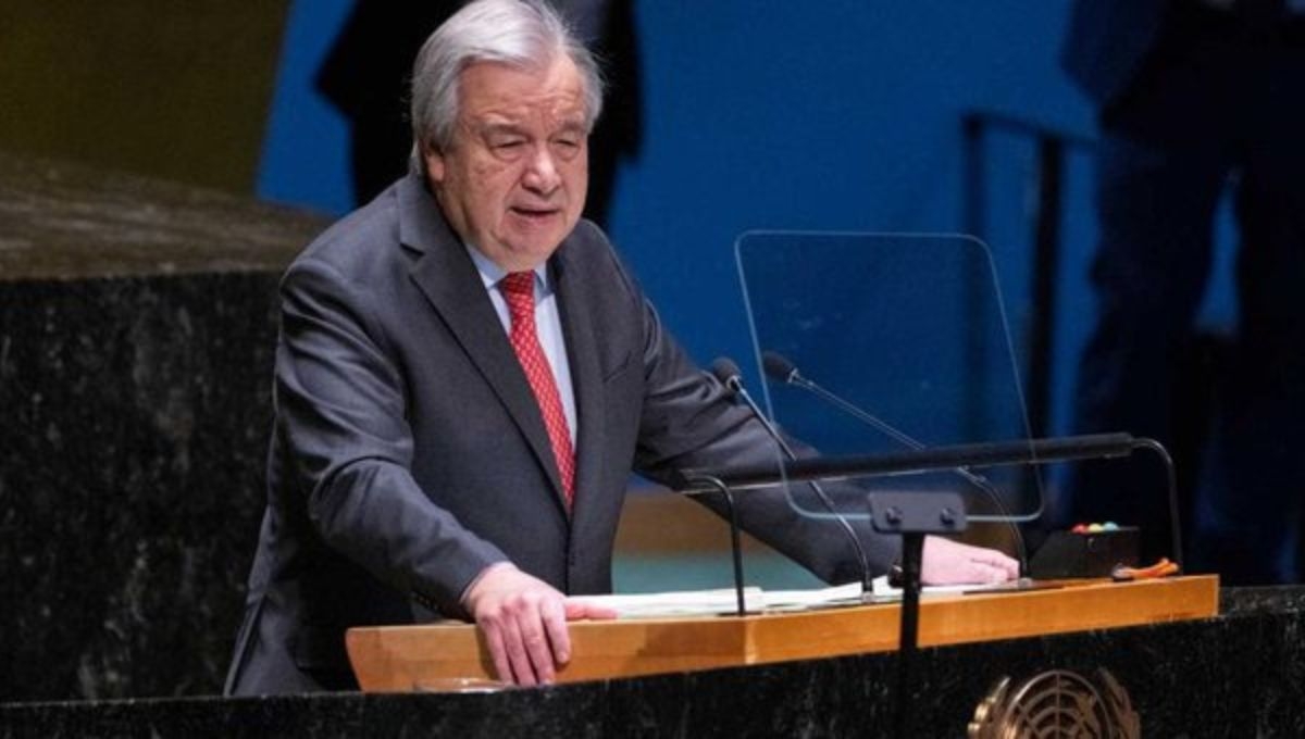 El secretario general de la ONU, António Guterres, alertó ante la Asamblea General que el mundo “ha entrado en la era del caos“