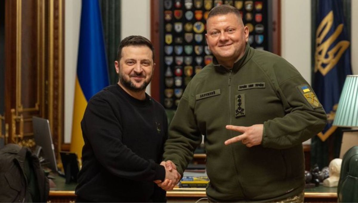 Presidente de Ucrania destituyó al comandante en jefe de las Fuerza Armadas
