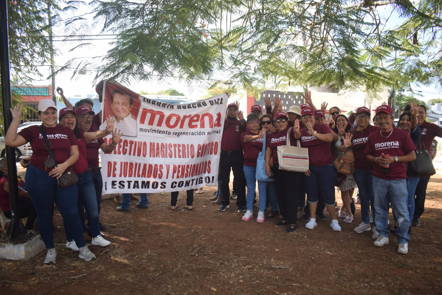 Morenistas se reunieron para apoyar a Joaquín Díaz Mena