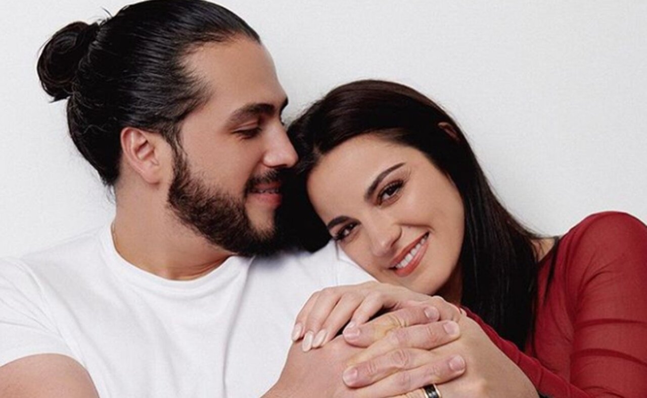 Maite Perroni y Andrés Tovar celebraron el bautizo de su bebé, llamada Lía