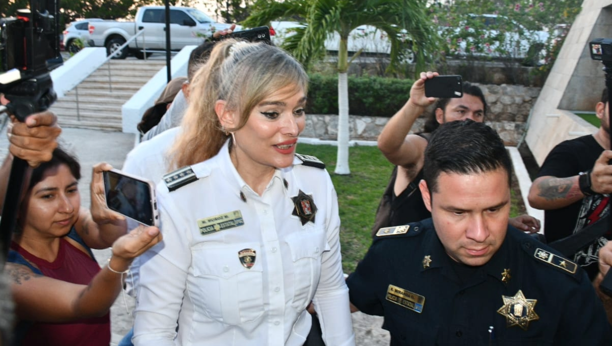 Secretaria de Seguridad comparece ante el Congreso de Campeche por el paro de policías