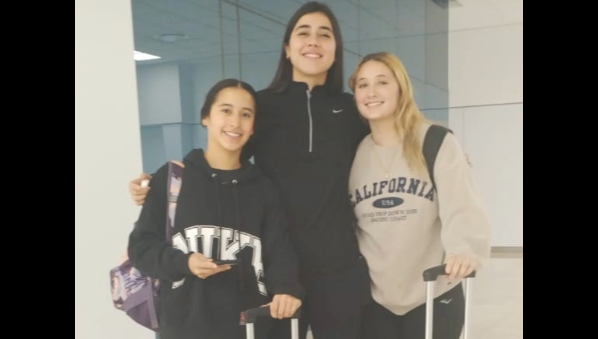 Deportistas yucatecas viajan a Querétaro para participar en un torneo de basquetbol