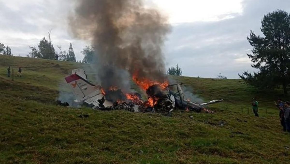 Tragedia aérea en Colombia: Cuatro fallecidos en accidente de avión ambulancia