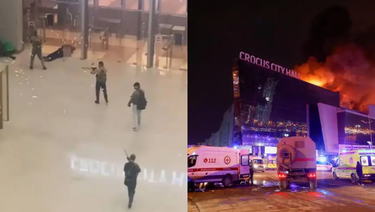 Tiroteo en Moscú: Suman 100 heridos y 40 muertos tras el ataque en una sala de conciertos