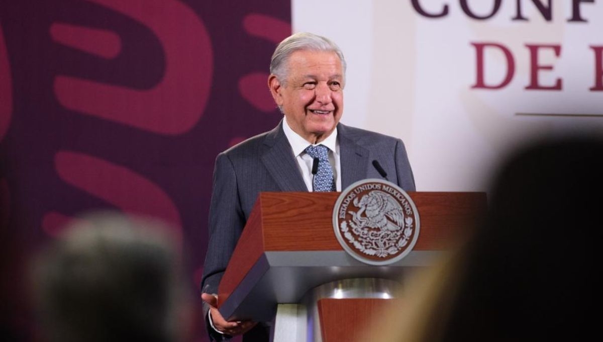 Andrés Manuel López Obrador encabeza este martes 26 de marzo, la conferencia mañanera desde Palacio Nacional