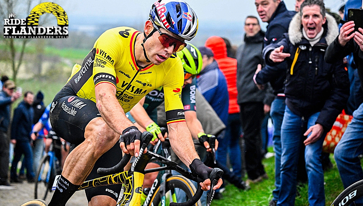 Wout Van Aert, ciclista belga, se rompe la clavícula y varias costillas: Así fue su terrible caída