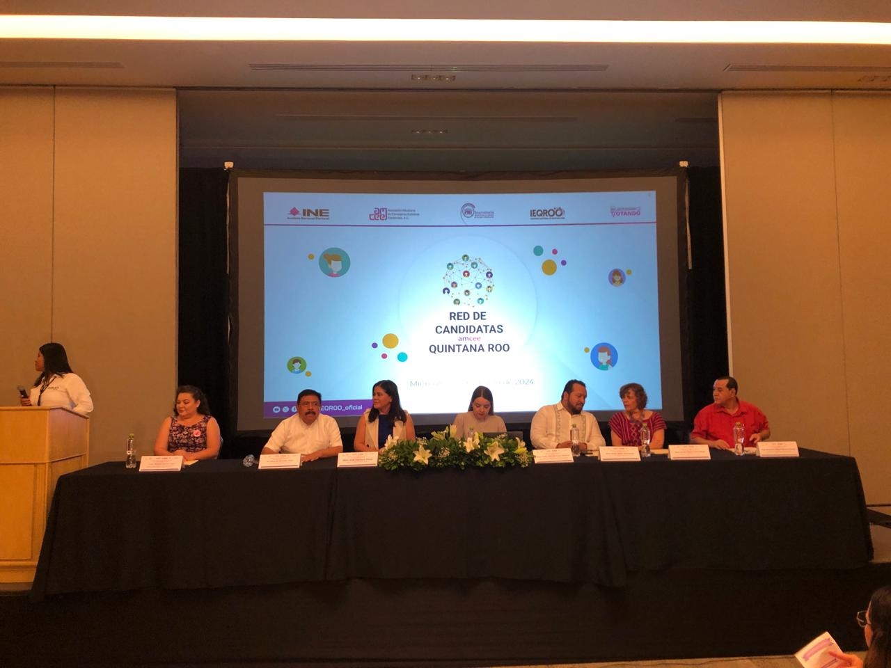 Se desconoce por qué no asistieron las candidatas el evento en Cancún