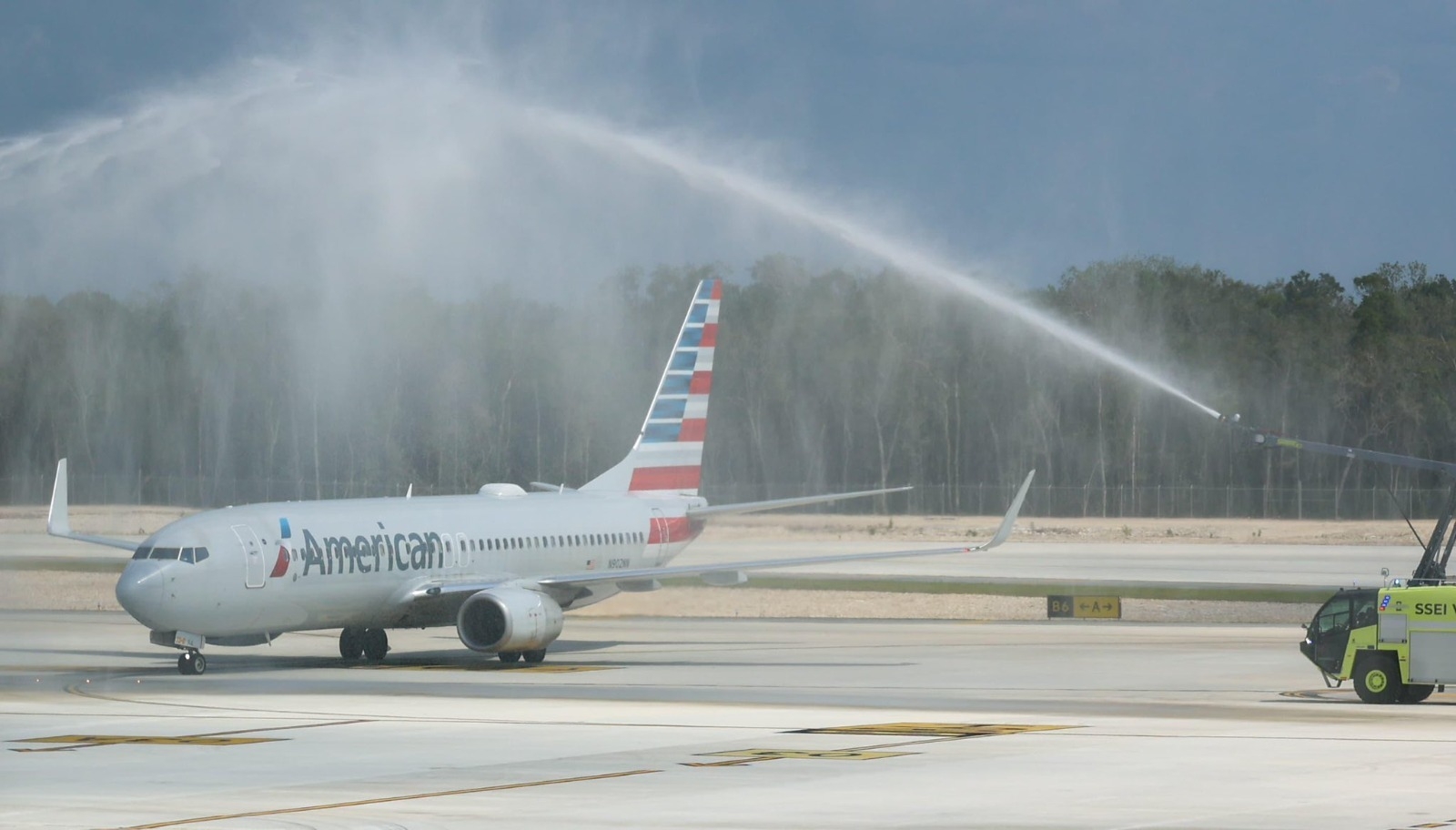 Este viernes se espera la llegada desde Carolina del Norte a cargo de American Airlines.