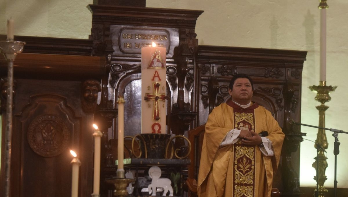 Así se celebró la Misa de Resurrección en la Catedral de Mérida: FOTOS