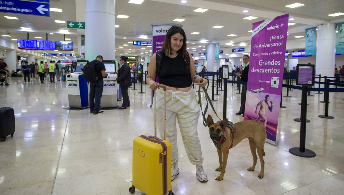 Mary revela su travesía por el Caribe Mexicano junto a su perro Mauricio