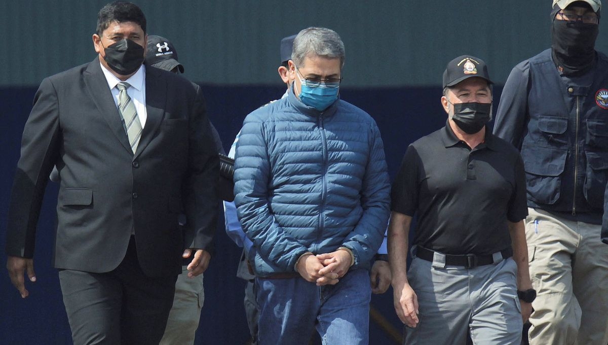 El expresidente de Honduras Juan Orlando Hernández fue declardo culpable de narcotráfico en una corte federal de Manhattan