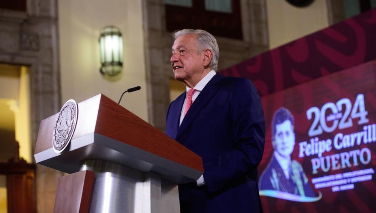 Andrés Manuel López Obrador encabeza este miércoles 10 de abril, la conferencia mañanera desde Palacio Nacional