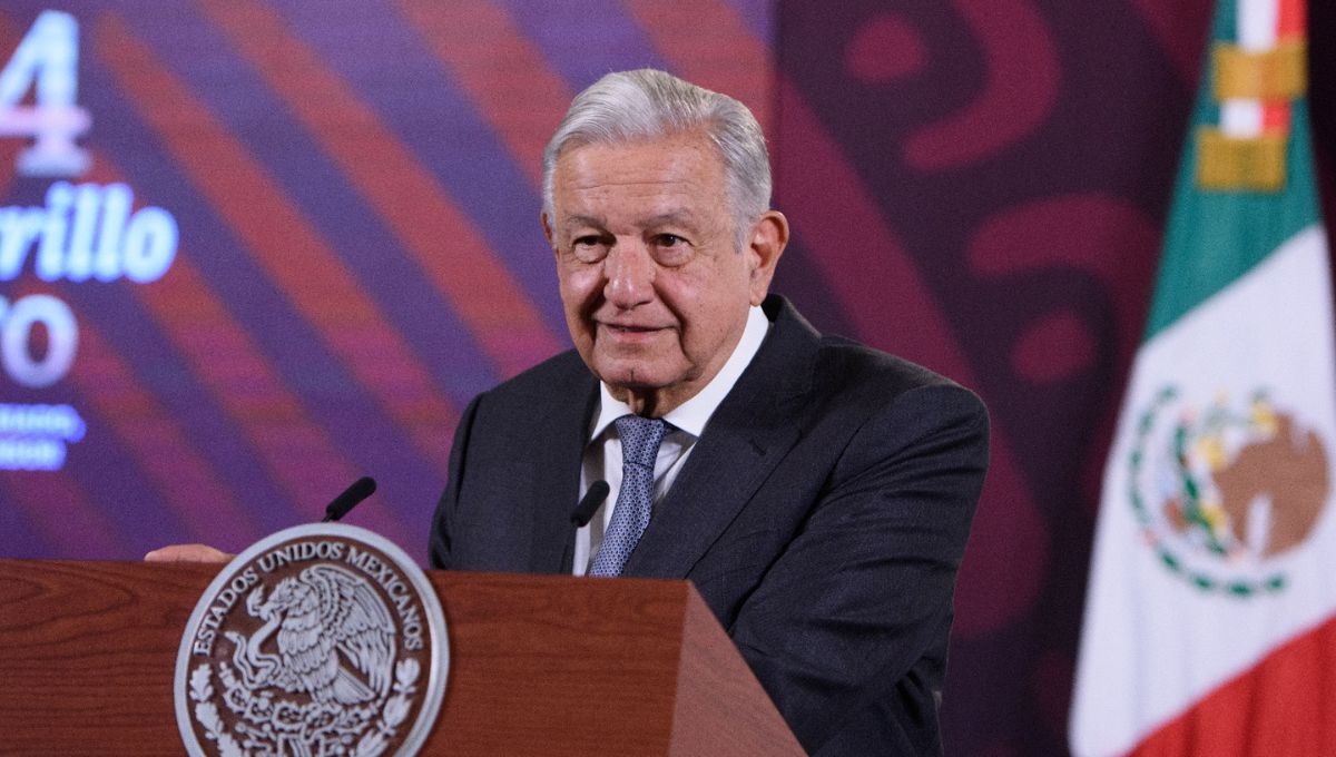 Andrés Manuel López Obrador encabeza este jueves 11 de abril, la conferencia mañanera desde Palacio Nacional