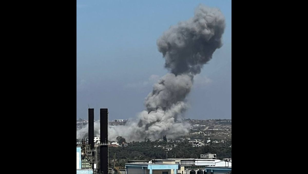 Las fuerzas israelíes ejecutaron este viernes 12 de abril una serie de bombardeos en la Franja de Gaza, informó el grupo Hamas