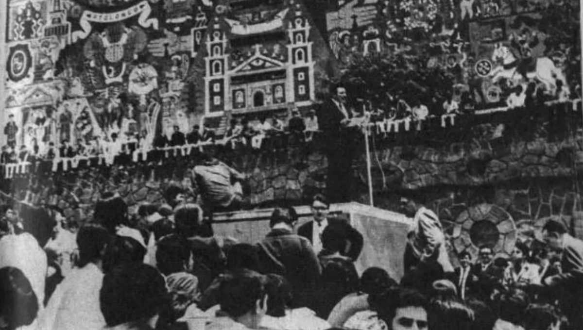 “La libertad es una”: discurso histórico de Mario Renato Menéndez en Ciudad Universitaria en 1968